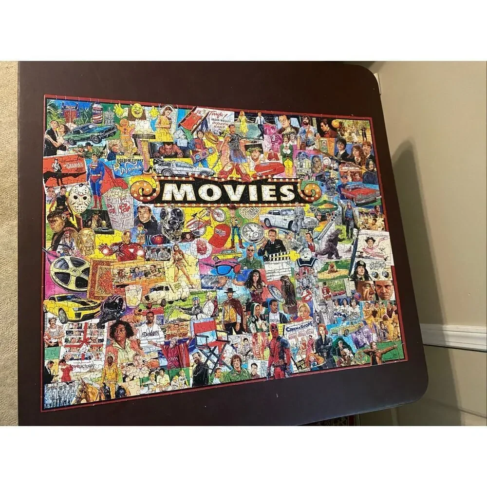 White Mountain Jigsaw Puzzle 